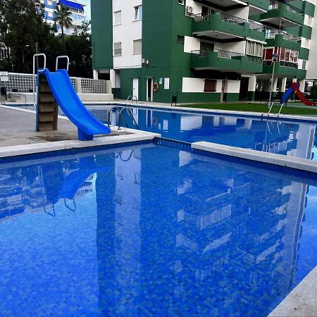 Piso A Pie De Playa Con Piscina Y Vistas Al Mar Daire Benicàssim Dış mekan fotoğraf