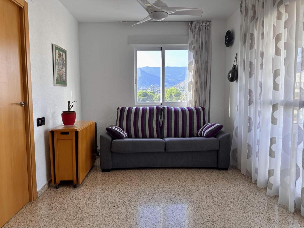 Piso A Pie De Playa Con Piscina Y Vistas Al Mar Daire Benicàssim Dış mekan fotoğraf