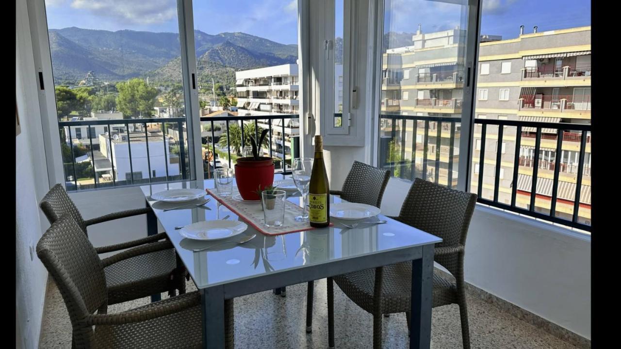 Piso A Pie De Playa Con Piscina Y Vistas Al Mar Daire Benicàssim Dış mekan fotoğraf