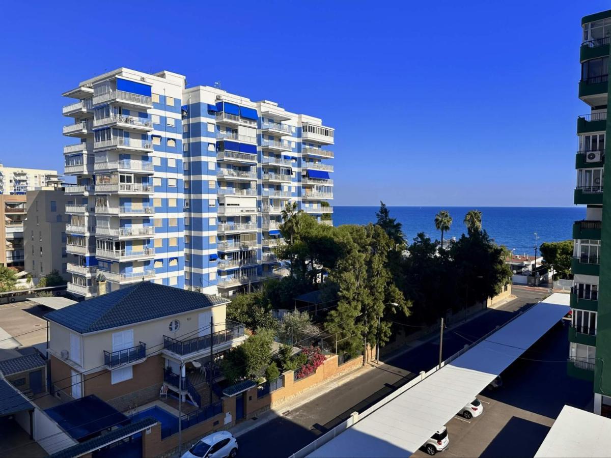 Piso A Pie De Playa Con Piscina Y Vistas Al Mar Daire Benicàssim Dış mekan fotoğraf
