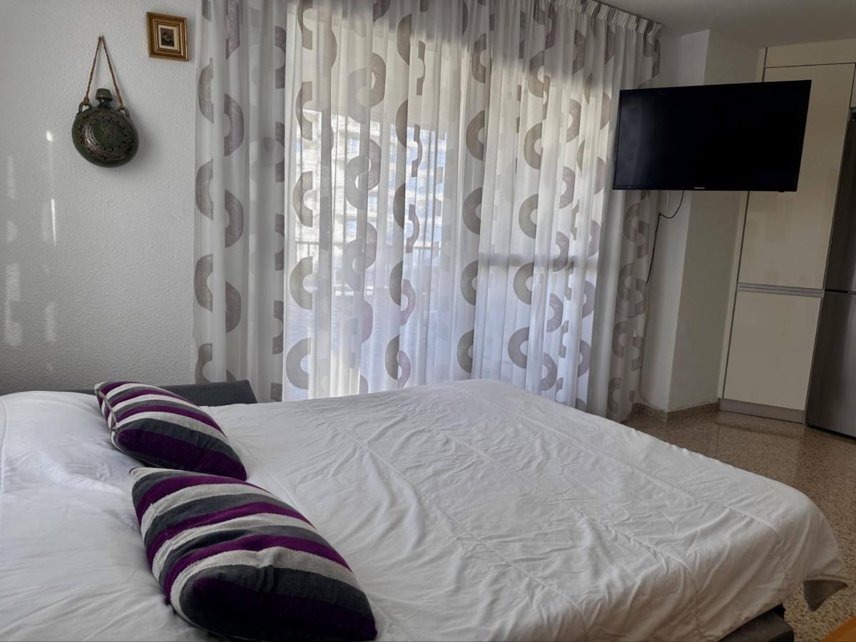 Piso A Pie De Playa Con Piscina Y Vistas Al Mar Daire Benicàssim Dış mekan fotoğraf