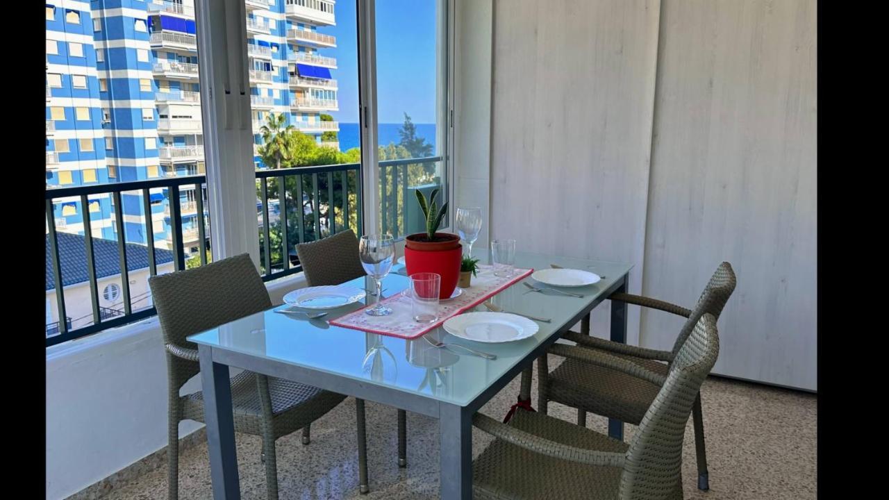 Piso A Pie De Playa Con Piscina Y Vistas Al Mar Daire Benicàssim Dış mekan fotoğraf